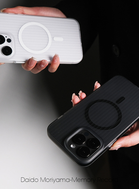 磁吸半透15/16适用苹果17promax磨砂瓦楞手机壳14百褶防滑13Pro防摔边框12Promax轻薄独立按键手机套air