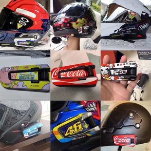 适用卡多CarDo二代摩托车蓝牙耳机保护贴纸外壳贴膜改装饰配件