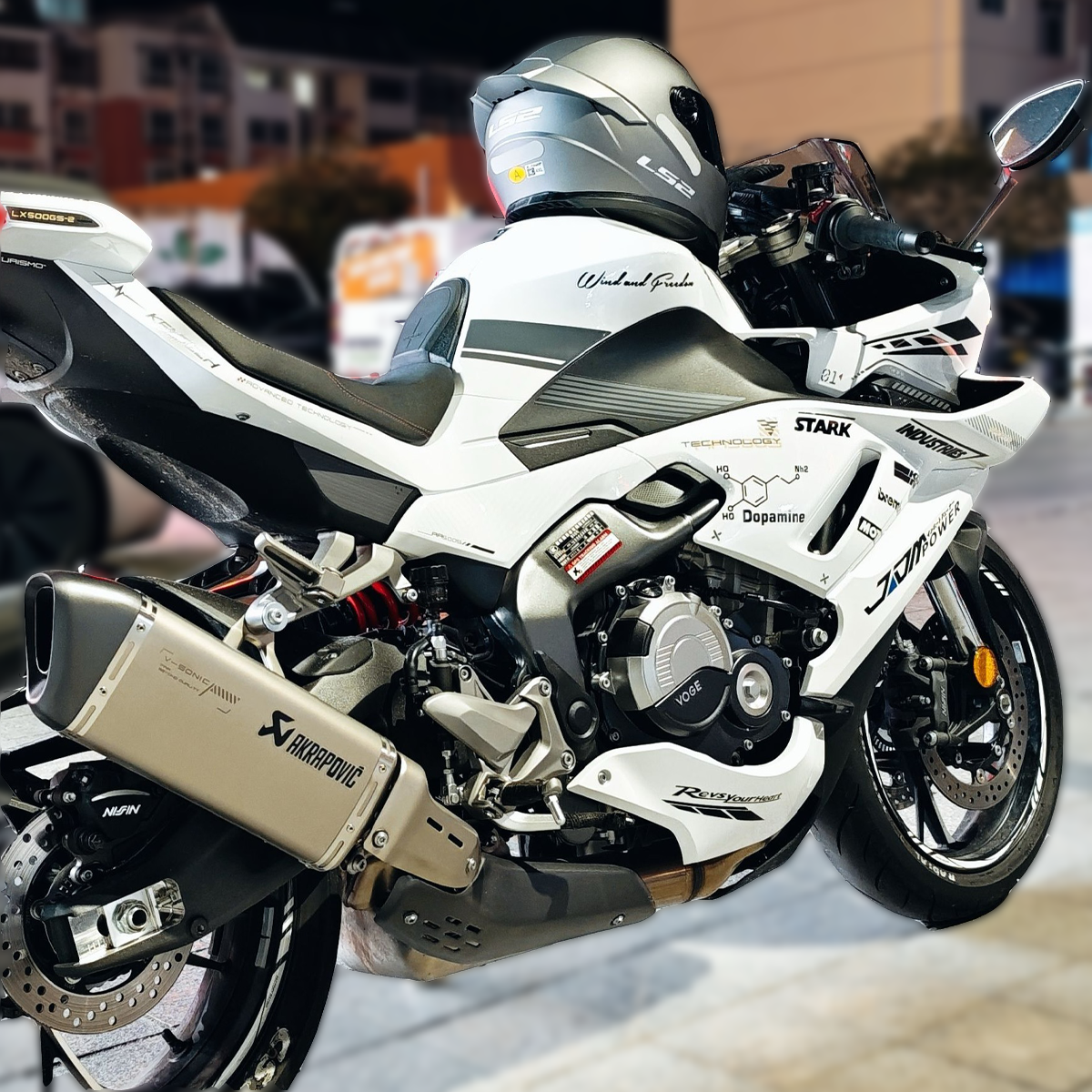 赞助商贴纸适用无极RR500S装饰贴