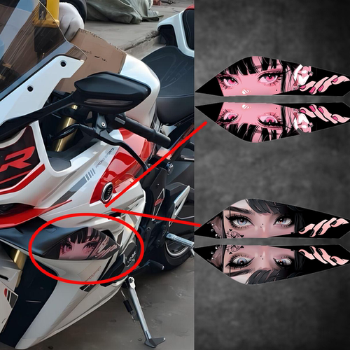 适用无极RR660S定风翼眼神杀贴纸