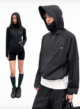 roaringwild a arch 咆哮野兽 黑色轻薄透气防紫外线防晒服男款