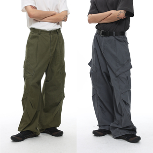 军绿色裤 子工装 伞兵裤 男 美式 arch咆哮野兽 长裤 roaringwild 裤