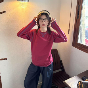 咆哮野兽 arch 圆领宽松男士 运动速干美式 T恤 roaringwild 长袖