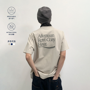 咆哮野兽抑菌速干透气印花上衣美式 roaringwild arch T恤男 短袖