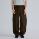 纯棉美式 arch roaringwild 咆哮野兽 棕色垂感弯刀裤 休闲长裤 男