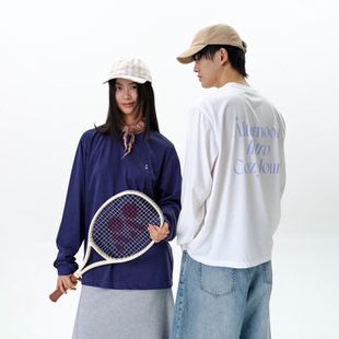 长袖 roaringwild T恤 基础印花打底上衣圆领男款 咆哮野兽 arch