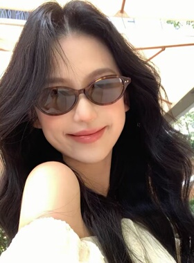 gm猫眼墨镜女欧美风复古偏光小框