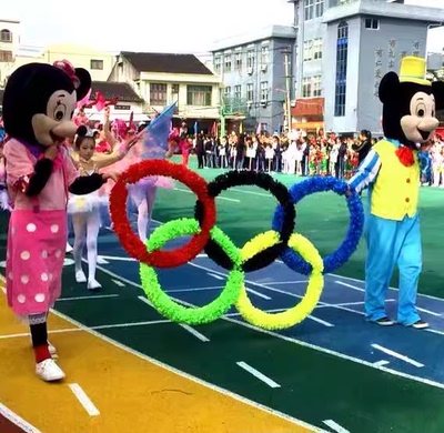运动会花环道具开幕式手持批发