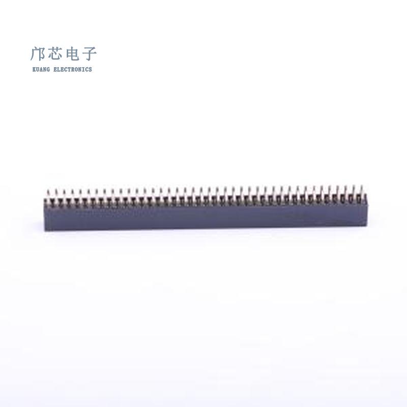 原装1.27-2*40P母全新插件,P=1.27mm