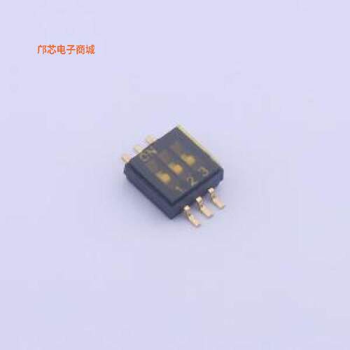 THS103 -[(全新原装3PIN拨码 单刀单掷 引脚间距：1.27mm