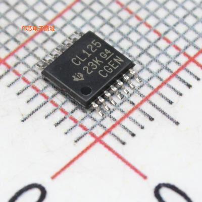 SN74CBTLV3125PW -[(IC BUS SWITCH 1 X 1:1 14-TSSOP