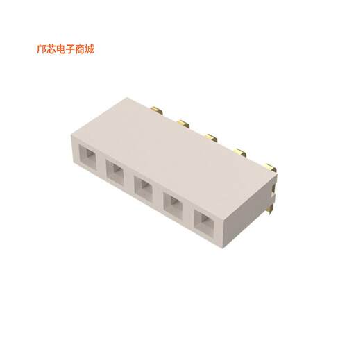 BG302-05-A-L-G -||全新原装5W, 2.54MM PTH SOCKET, SIL, TH,