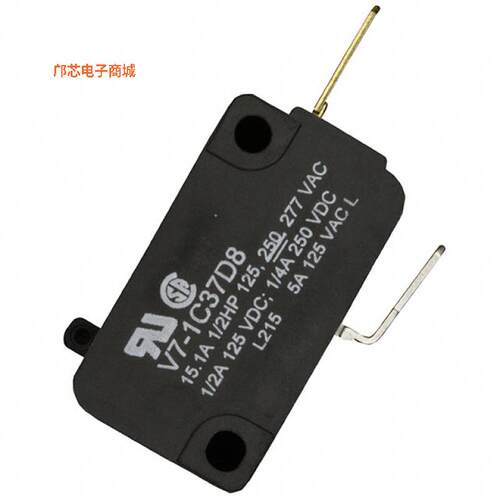 V7-1C37D8 -||全新原装SWITCH SNAP ACT SPST-NC 15A 125V