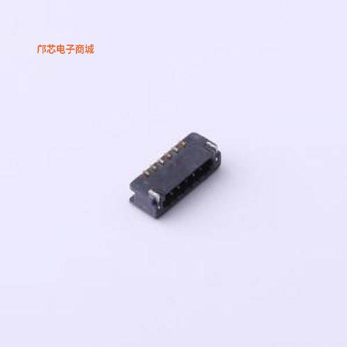 HDGC0601WR-S-6P正品SMD,P=0.6mm,卧贴原装])