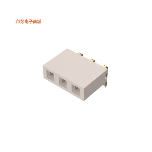 BG302-03-A-L-G -||全新原装3W, 2.54MM PTH SOCKET, SIL, TH,