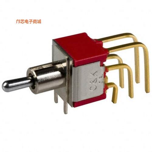 7201MD9AV2BE -[(SWITCH TOGGLE DPDT 0.4VA 20V