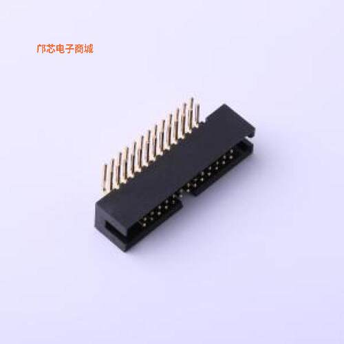 X1270WR-2x13B-6TV01||正品弯插,P=1.27mm原装])