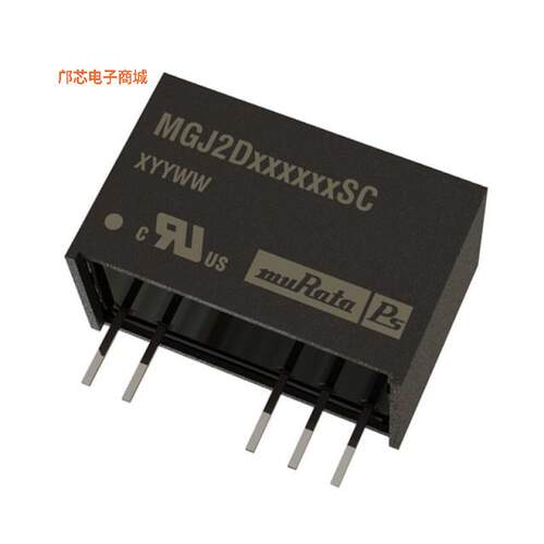 MGJ2D121515SC -原装DC DC CONVERTER +/-15V 2W