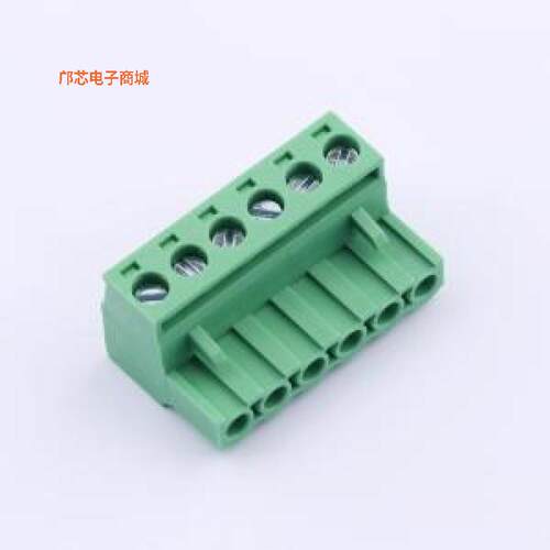ZX-DGK-5.08-6P -[(全新原装5.08mm 1x6P 排数:1 每排P数:6 插头
