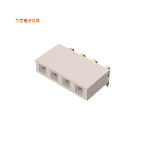 BG302-04-A-L-G -||全新原装4W, 2.54MM PTH SOCKET, SIL, TH,