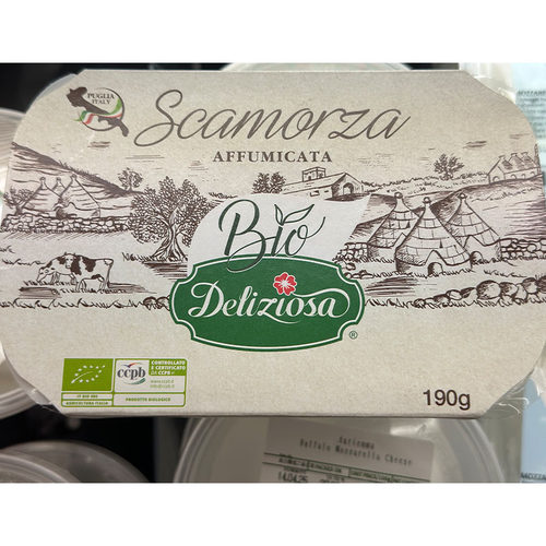 代购意大利进口 DELIZIOSA有机Scamorza烟熏芝士 190克