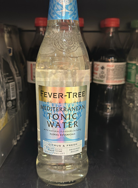 代购正品 英国进口 FEVER-TREE/热树汤力水 tonic water 500毫升