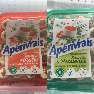 代购法国进口TARTARE胡椒/百里香/细葱/番茄/罗勒/橄榄点心芝士