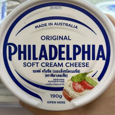 代购正品 澳大利亚进口 PHILADELPHIA/费城原味忌廉芝士/芝味酱
