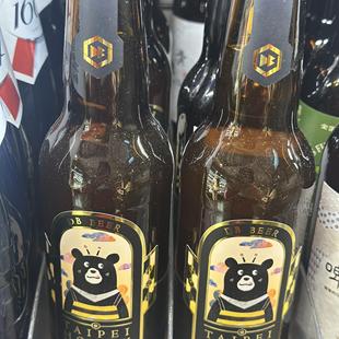 lager BREWERY台北蜂蜜淡啤酒 honey 六瓶 酒精浓度6% 台湾产