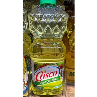 代购美国进口 CRISCO/劲高菜籽油/食用油 不含反式脂肪1.18L