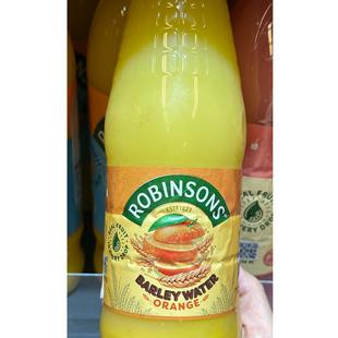 代购正品 美国进口 ROBINSONS/罗便臣浓缩薏米橙汁/薏仁橙汁 1升