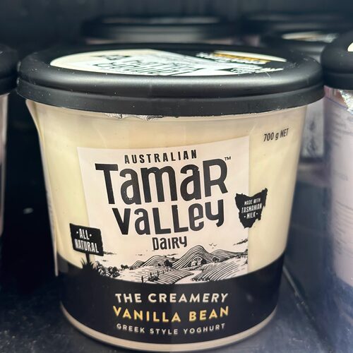 代购澳大利亚进口 TAMAR VALLEY希腊乳酪 云呢拿籽味/香草籽
