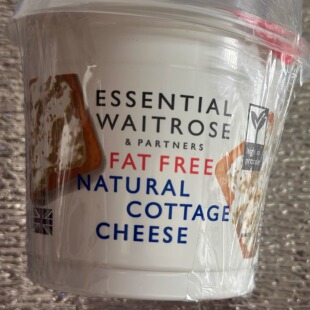 代购ESSENTIAL WAITROSE/维狄脱脂茅屋芝士 原味 cottage