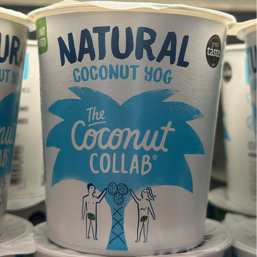 代购法国制造 The coconut collab植物性蛋白乳酪 低糖 350克