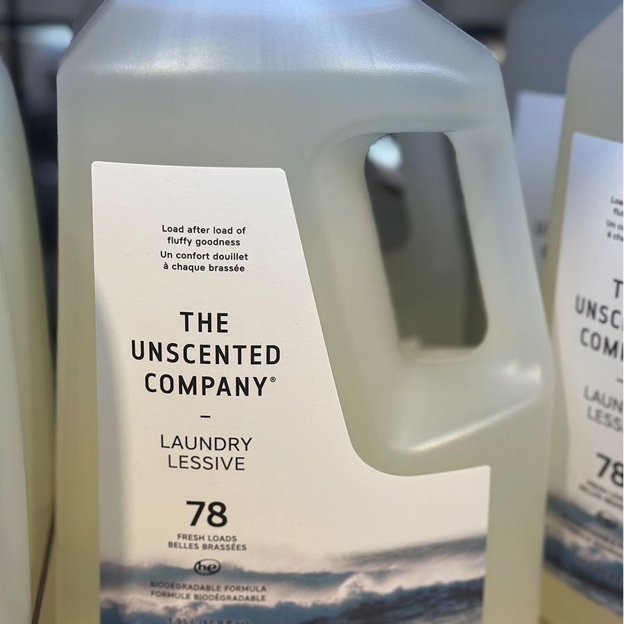 代购加拿大进口 The Unscented Company无香料洗衣液 1.95升