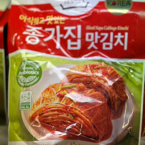 代购 韩国进口 JONGGA/宗家府切件泡菜/原件泡菜 500克。