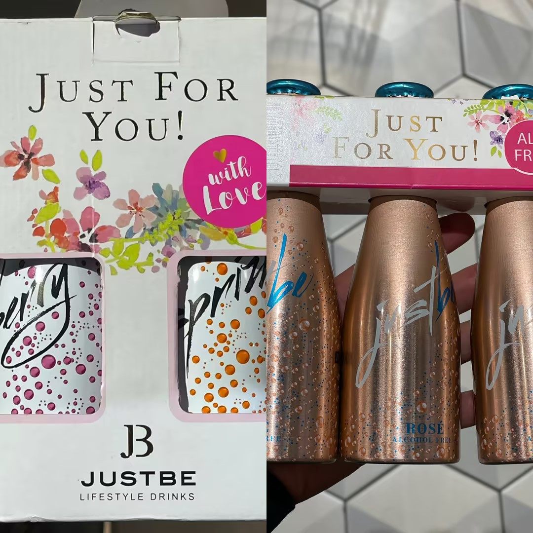 代购 德国进口 Justbe0酒精复合水果有气玫瑰饮料/小麦白啤酒