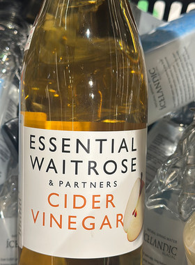 代购英国进口 ESSENTIAL WAITROSE/维狄苹果醋 cider 500毫升