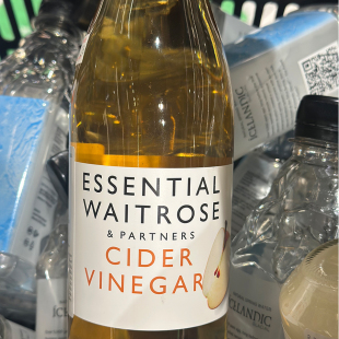 英国进口 cider ESSENTIAL 维狄苹果醋 500毫升 WAITROSE 代购