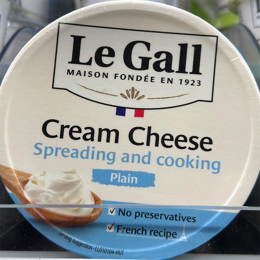 代购法国进口 Le Gall原味忌廉芝士 cream cheese 150克