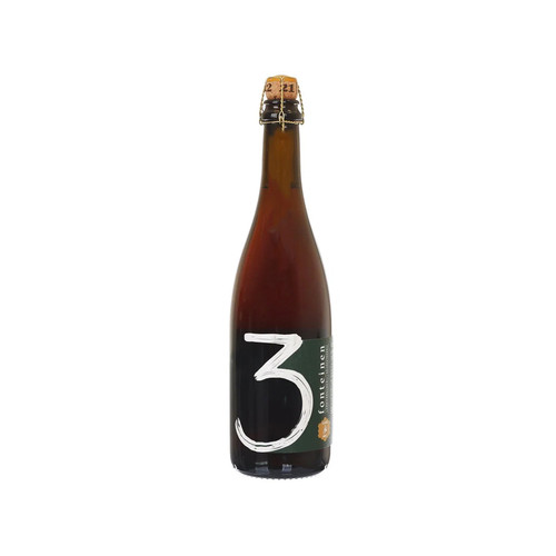 代购 比利时进口 3 FONTEINEN/3号喷泉蜂蜜啤酒 750毫升