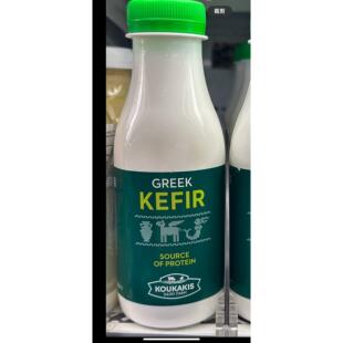 代购希腊进口 KOUKAKIS希腊克菲尔式酸乳酪饮品/酸奶 一瓶