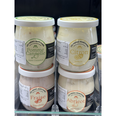 代购 法国进口 LES FRERES MARCHAND乳酪 多口味 125克*2瓶