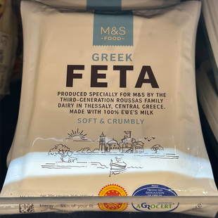 代购M&S/玛莎食品菲达芝士 Greek feta cheese 200克