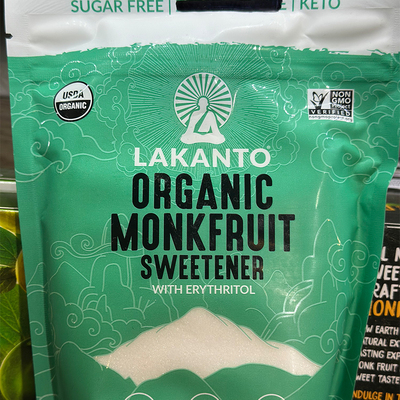 美国进口 LAKANTO有机罗汉果糖/代糖 Monkfruit sweetener 454克