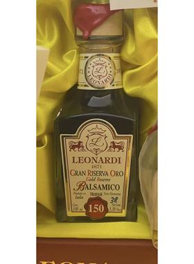 代购 意大利进口 LEONARDI150年意大利金标陈酿醋/食用醋 100毫升