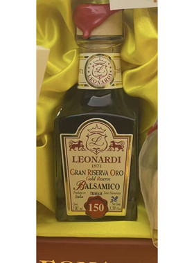 代购 意大利进口 LEONARDI150年意大利金标陈酿醋/食用醋 100毫升