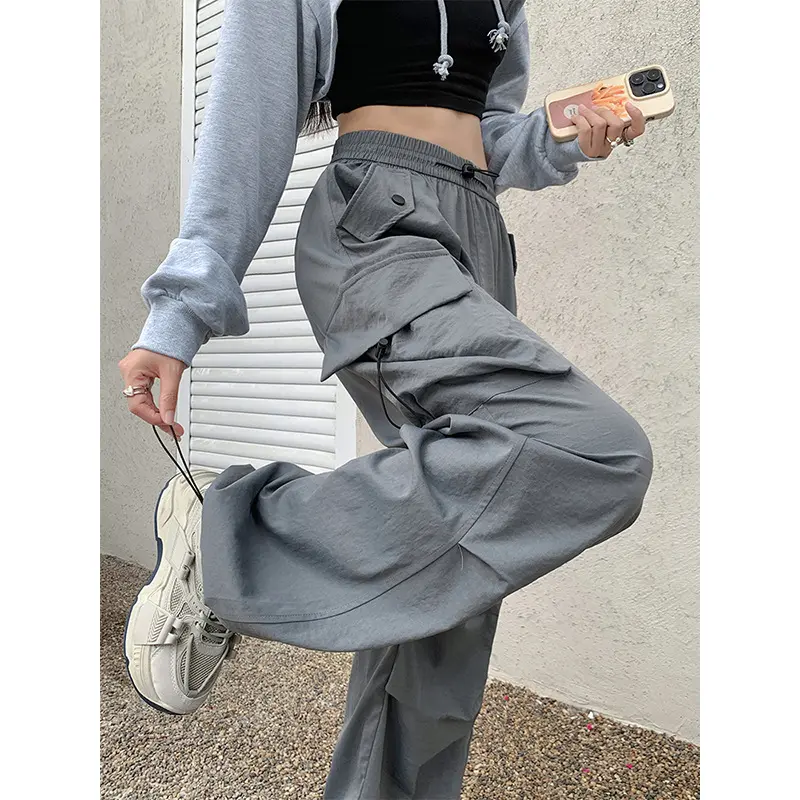 美式工装裤设计感女夏季新款超火