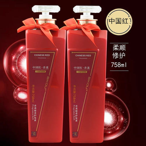 中国红香薰舒心营养去屑洗发水