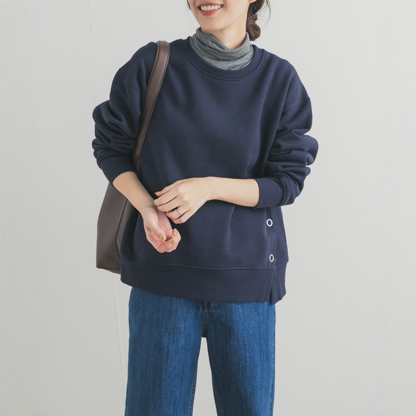 【VIP限时6折】东京胖黄瓜 DOORS 抓绒单侧扣卫衣  DRA7-21E109